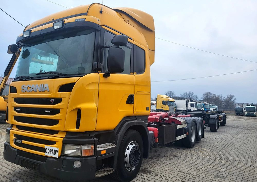 Scania Scania B6X2 - Caminhão polibenne: foto 1 Scania Scania B6X2 - Caminhão polibenne: foto 1
