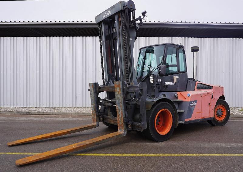 Linde H 160 D/1200 1401 - Empilhadeira a diesel: foto 1 Linde H 160 D/1200 1401 - Empilhadeira a diesel: foto 1
