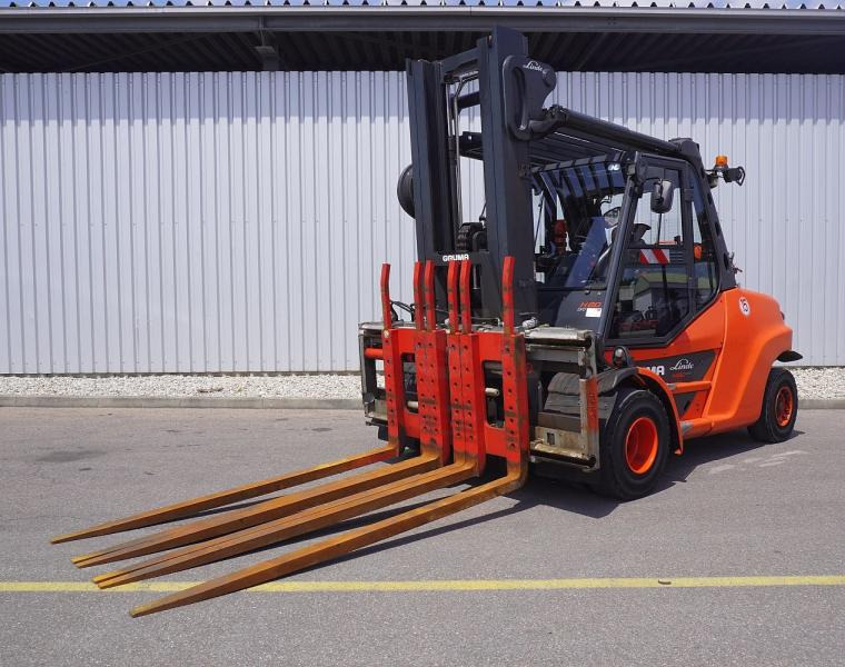 Linde H 80 T/1100 EVO 396-03 - Empilhadeira a gás: foto 1 Linde H 80 T/1100 EVO 396-03 - Empilhadeira a gás: foto 1
