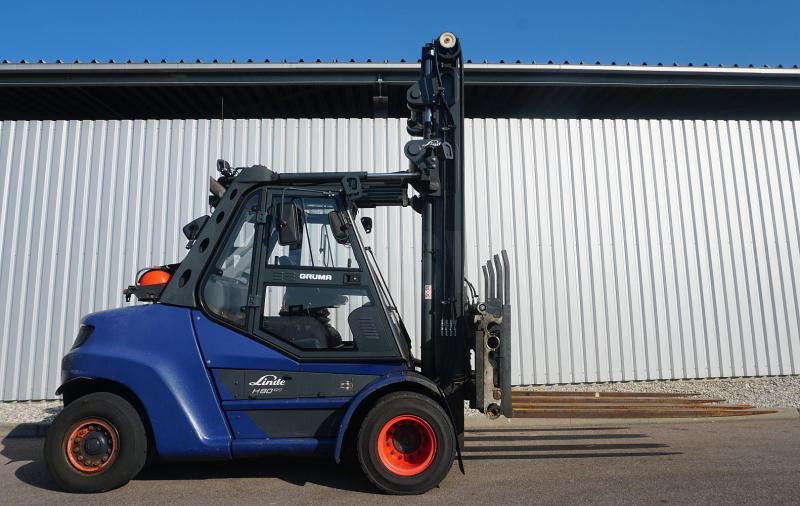 Linde H 80 T/900 EVO 396-03 - Empilhadeira a gás: foto 3 Linde H 80 T/900 EVO 396-03 - Empilhadeira a gás: foto 3