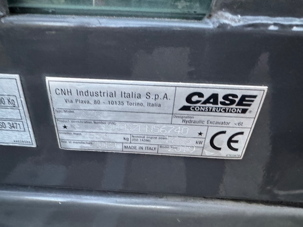 Case CX 26 C - Mini escavadeira: foto 5 Case CX 26 C - Mini escavadeira: foto 5