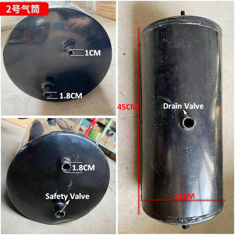 Qingdao Promising Air Brake Tank for China Wheel Loader - Compressor, sistema de ar comprimido de Carregadeira de rodas: foto 2 Qingdao Promising Air Brake Tank for China Wheel Loader - Compressor, sistema de ar comprimido de Carregadeira de rodas: foto 2