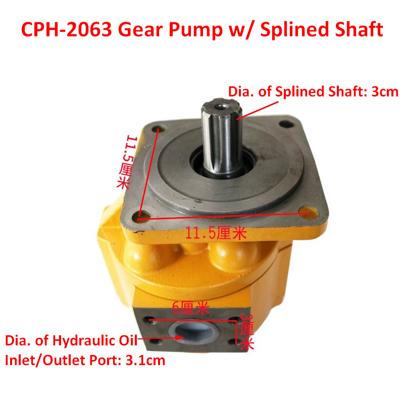 Qingdao Promising Hydraulic Gear Pumps for China Loader - Bomba hidráulica de Carregadeira de rodas: foto 5 Qingdao Promising Hydraulic Gear Pumps for China Loader - Bomba hidráulica de Carregadeira de rodas: foto 5