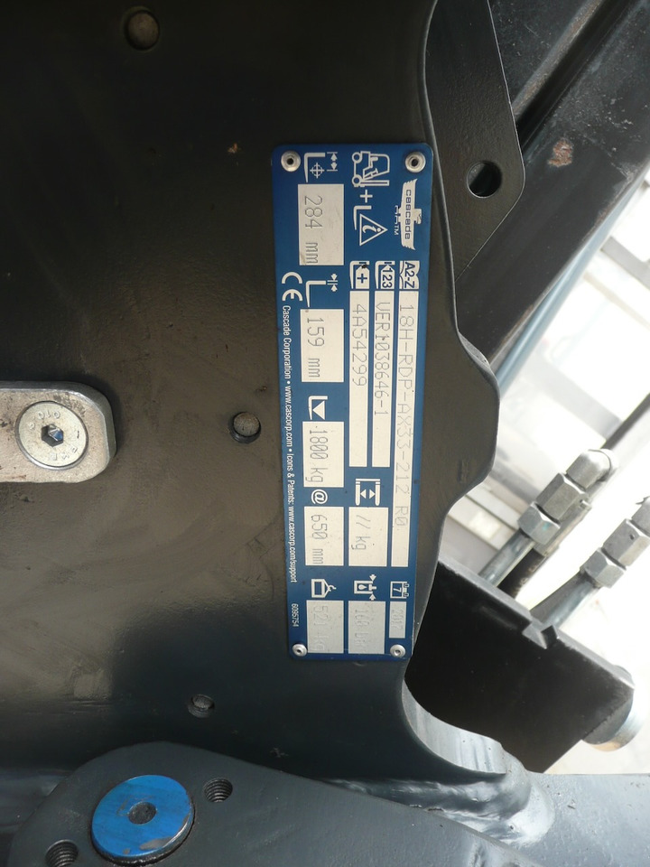 CASCADE 18H-RDP-AX33-212 RX - Grampo de Equipamento de movimentação: foto 4 CASCADE 18H-RDP-AX33-212 RX - Grampo de Equipamento de movimentação: foto 4