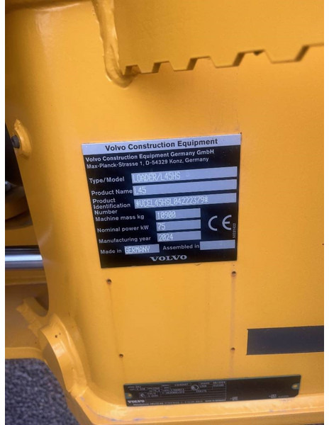 Carregadeira de rodas Volvo L 45 H "SÅLD": foto 11