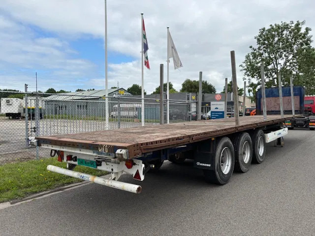 Krone SD Flatbed met rongen 41 ton standard chassis - Semi-reboque plataforma/ Caixa aberta: foto 4 Krone SD Flatbed met rongen 41 ton standard chassis - Semi-reboque plataforma/ Caixa aberta: foto 4