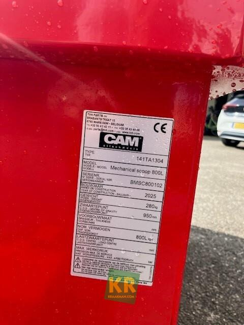 Cam MECH. SCHEPBAK 800L - Balde: foto 2 Cam MECH. SCHEPBAK 800L - Balde: foto 2