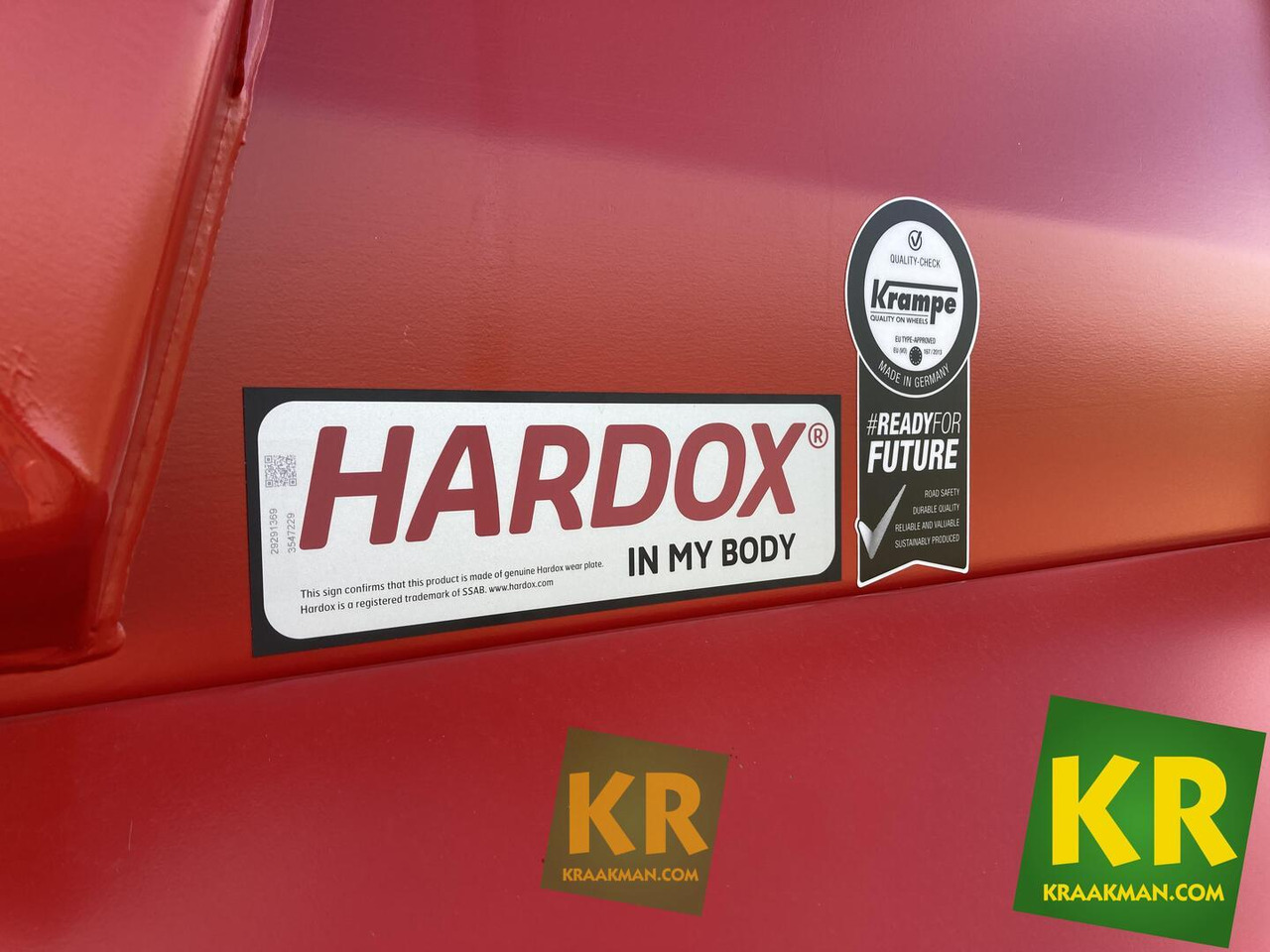 HD550 Krampe - Reboque basculante agrícola: foto 5 HD550 Krampe - Reboque basculante agrícola: foto 5
