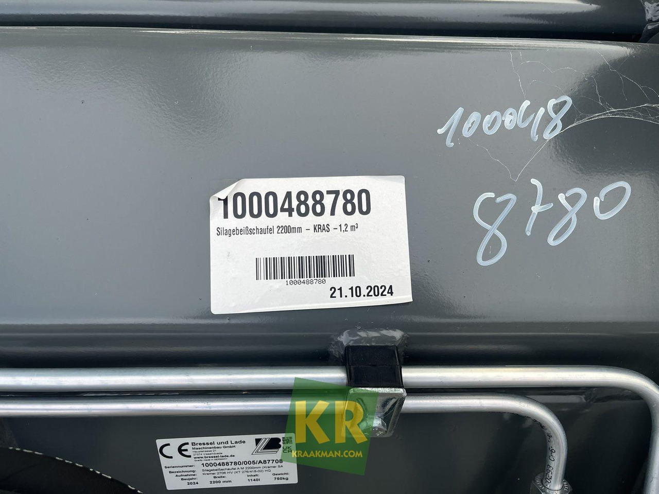 Kramer Voorzetstukken  - Balde para carregadeiras: foto 5 Kramer Voorzetstukken  - Balde para carregadeiras: foto 5