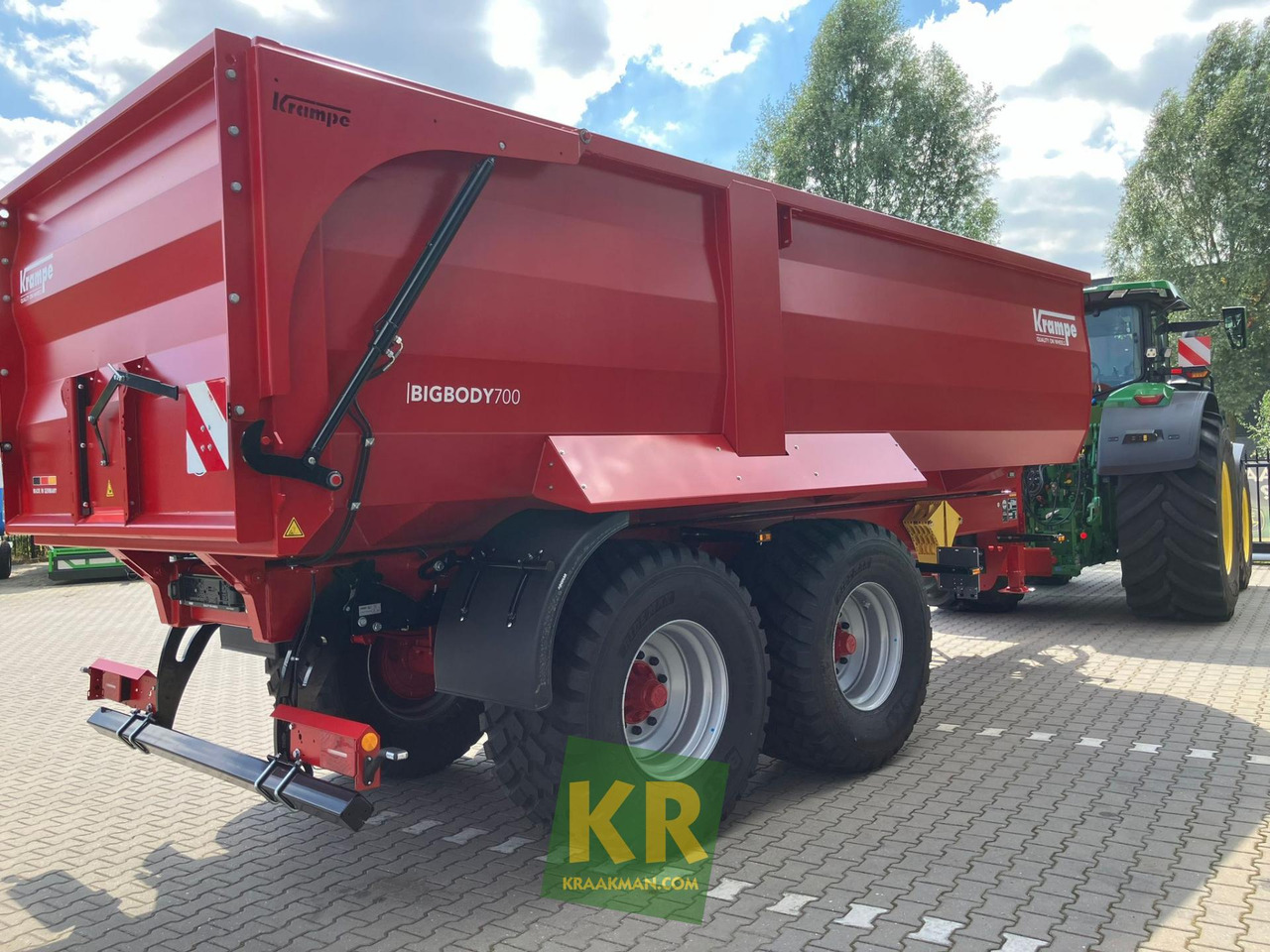 Krampe BIG BODY 700 - Reboque basculante agrícola: foto 4 Krampe BIG BODY 700 - Reboque basculante agrícola: foto 4