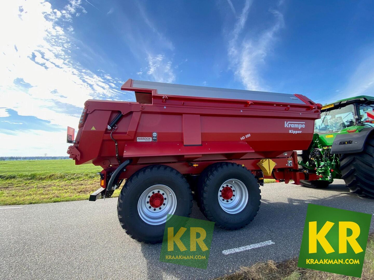 Krampe HD550 - Reboque basculante agrícola: foto 2 Krampe HD550 - Reboque basculante agrícola: foto 2