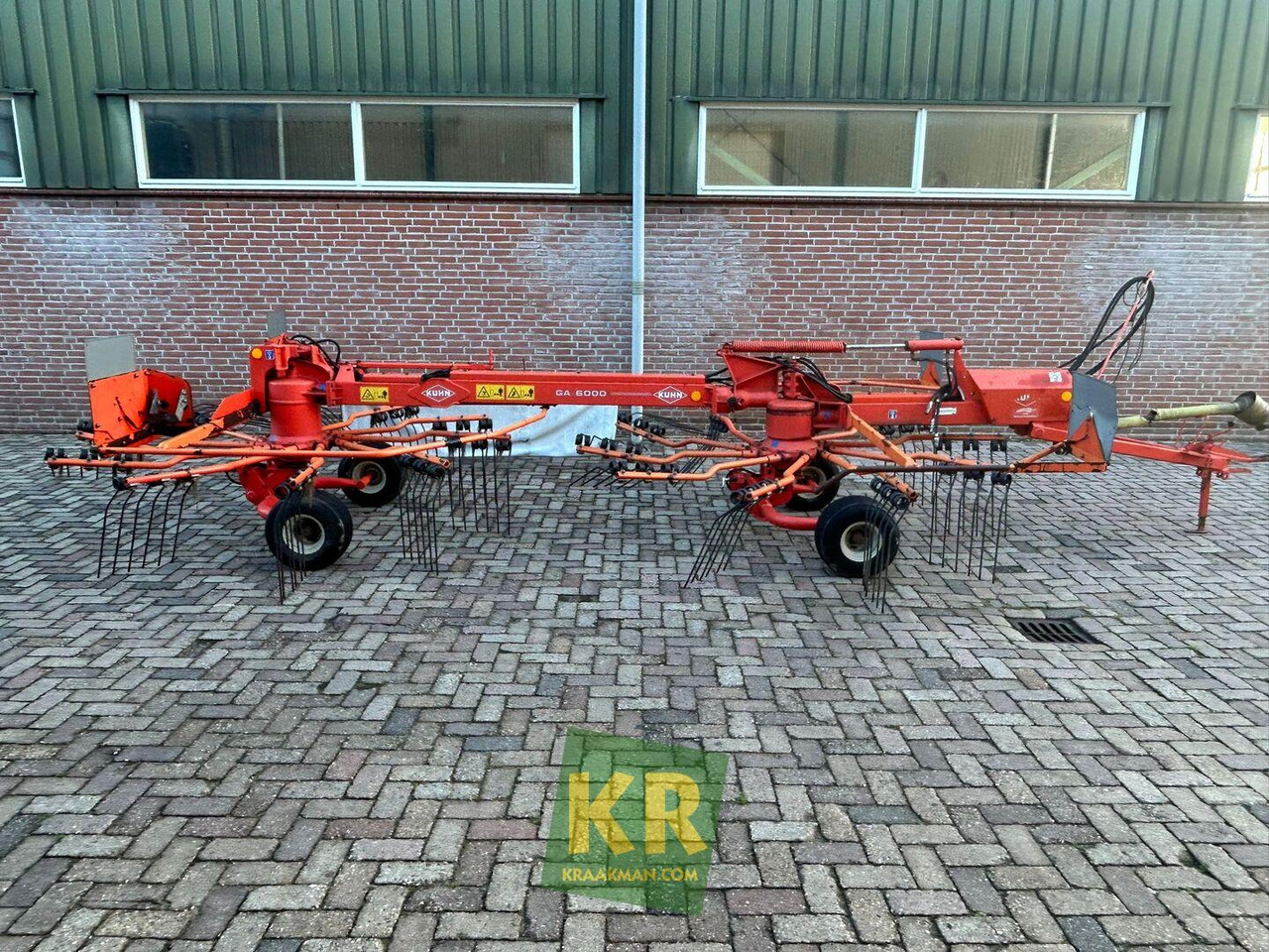 Kuhn GA 6000 - Ancinho enleirador: foto 4 Kuhn GA 6000 - Ancinho enleirador: foto 4