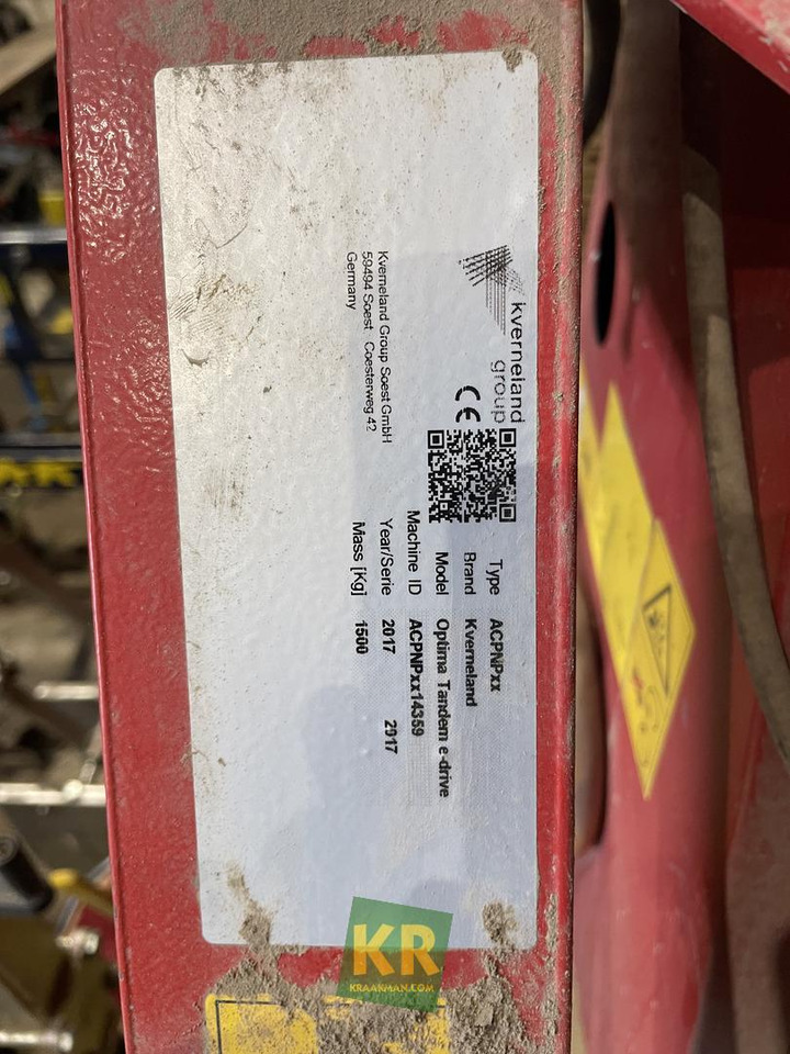 Overig Kverneland - Semeadora de precisão: foto 3 Overig Kverneland - Semeadora de precisão: foto 3