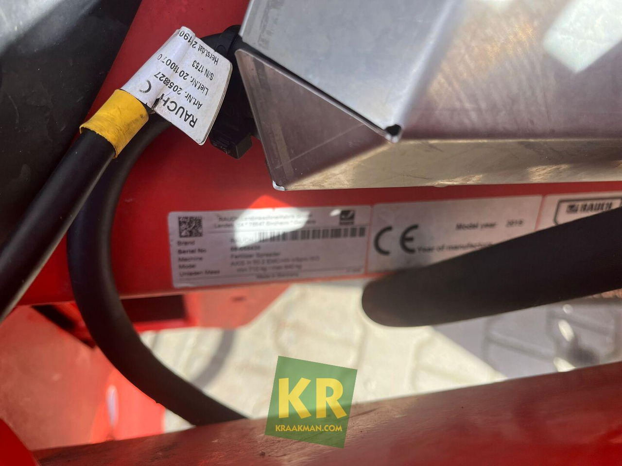 Rauch ZZ Conversie - Distribuidor de fertilizantes: foto 3 Rauch ZZ Conversie - Distribuidor de fertilizantes: foto 3