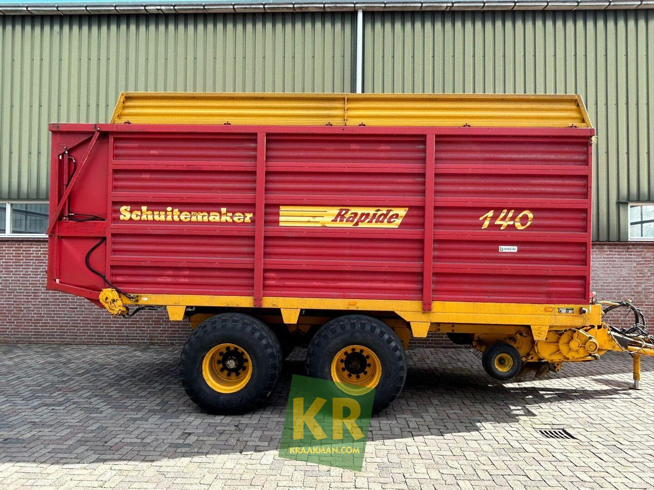 Schuitemaker RAPIDE 140 opraapwagen  - Autocarregadora: foto 1 Schuitemaker RAPIDE 140 opraapwagen  - Autocarregadora: foto 1