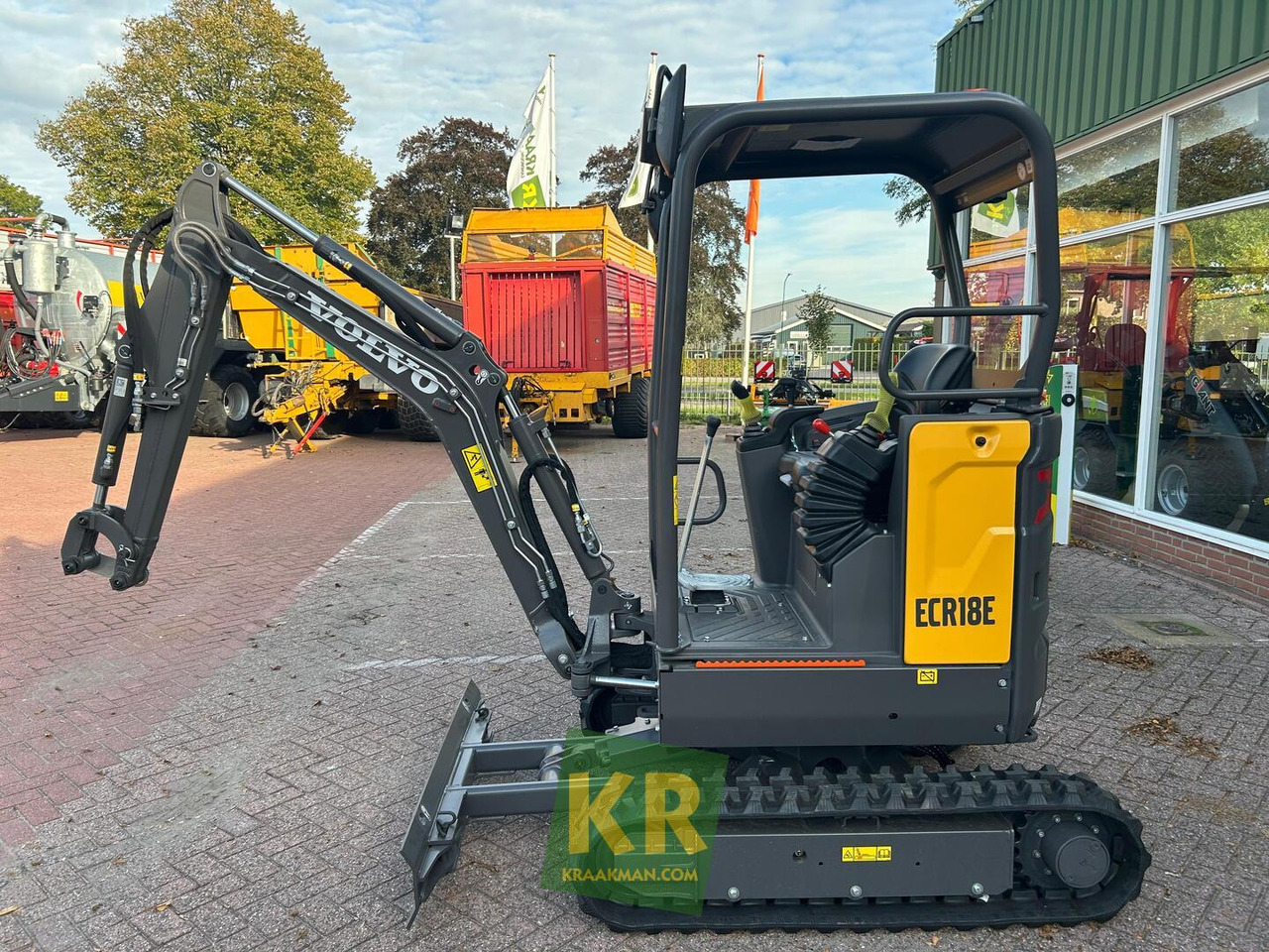 Volvo ECR 18E  - Mini escavadeira: foto 4 Volvo ECR 18E  - Mini escavadeira: foto 4