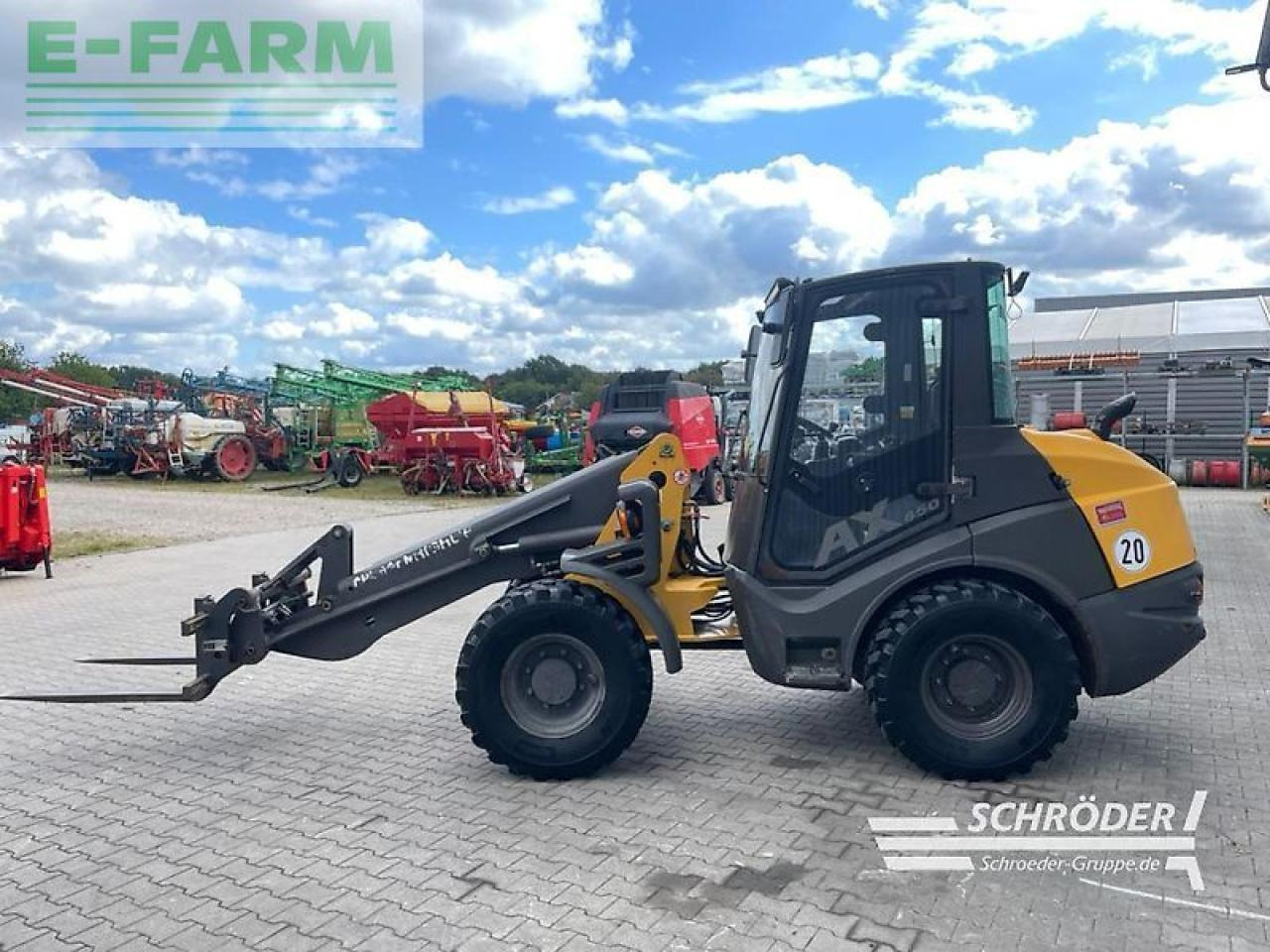 Ahlmann ax 850 highlift - Mini escavadeira: foto 4 Ahlmann ax 850 highlift - Mini escavadeira: foto 4