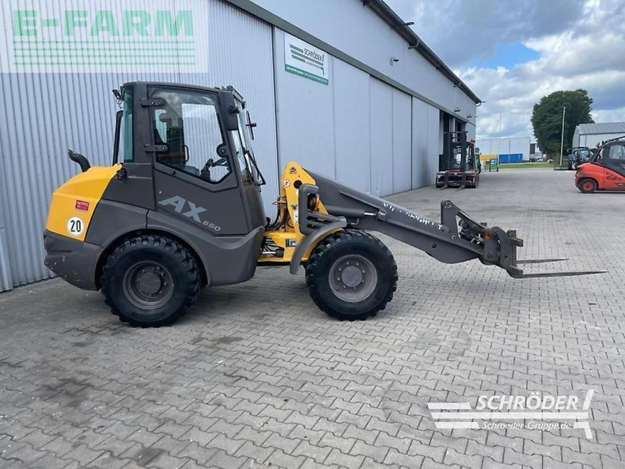 Ahlmann ax 850 highlift - Mini escavadeira: foto 2 Ahlmann ax 850 highlift - Mini escavadeira: foto 2