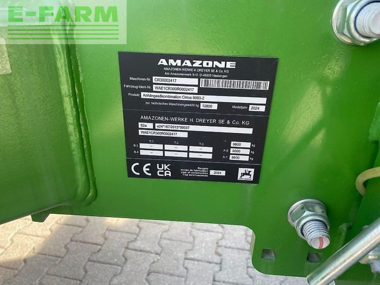 Semeadeira Amazone cirrus 6003-2 säkombination am: foto 17