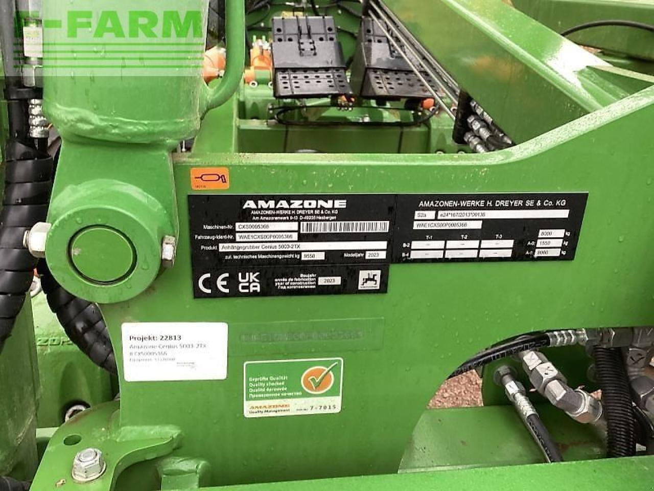 Amazone grubber cenius 5003-2tx - Cultivador: foto 4 Amazone grubber cenius 5003-2tx - Cultivador: foto 4