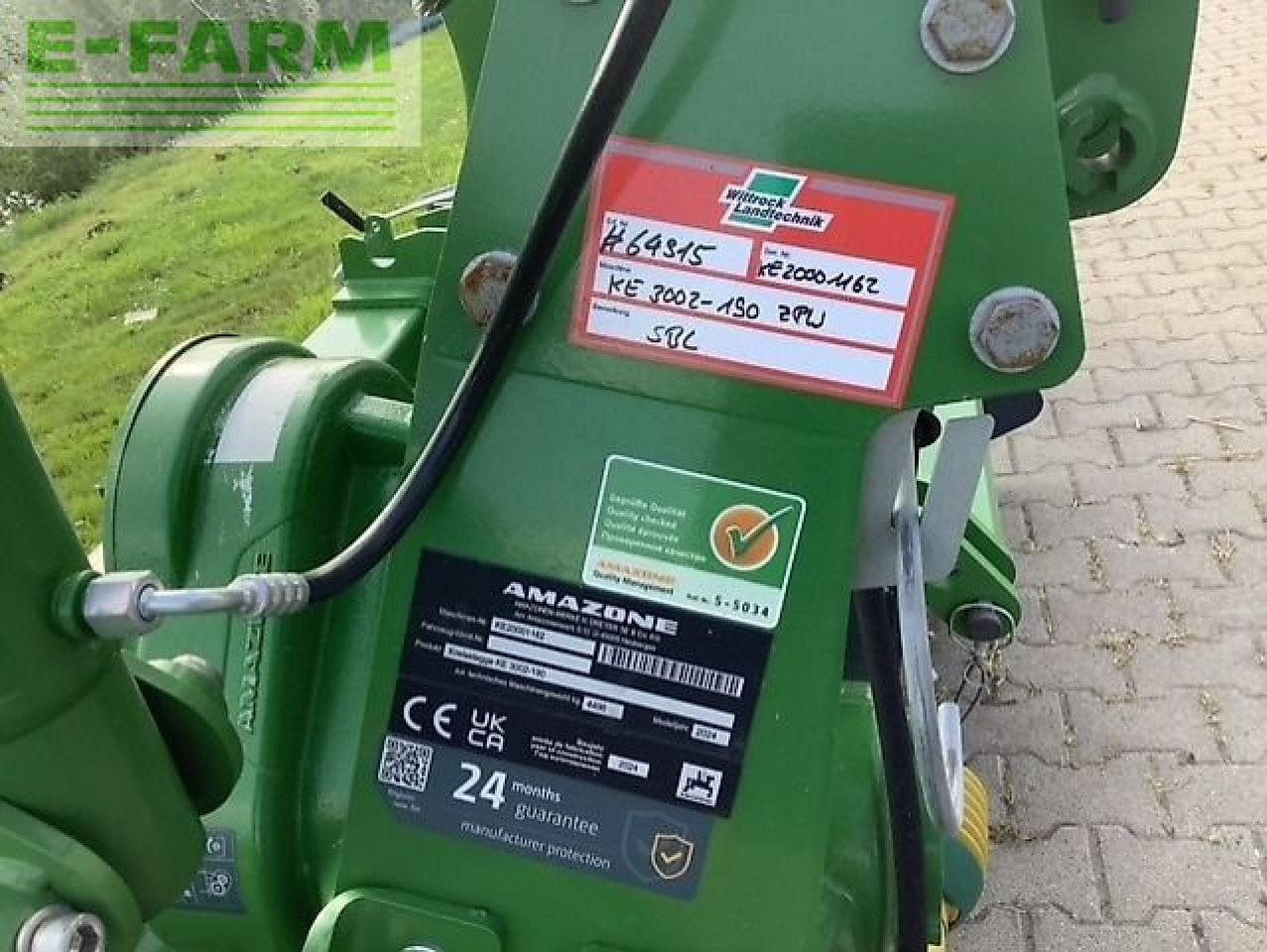 Amazone ke 3002-190 zpw - Maquina para lavrar a terra: foto 4 Amazone ke 3002-190 zpw - Maquina para lavrar a terra: foto 4