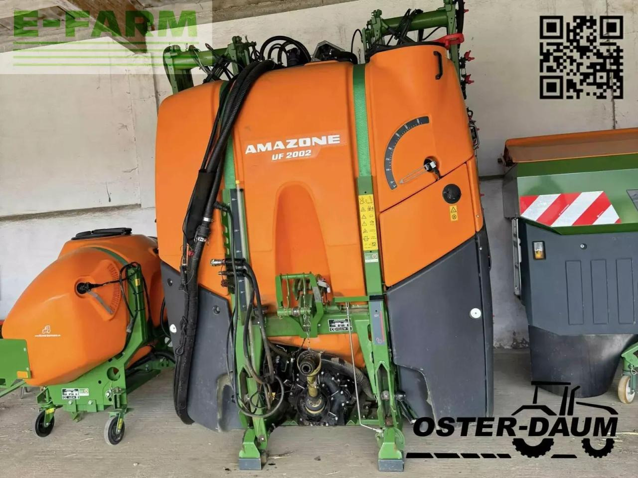 Amazone uf 2002 & ft 1001 - Pulverizador de arrastar: foto 2 Amazone uf 2002 & ft 1001 - Pulverizador de arrastar: foto 2