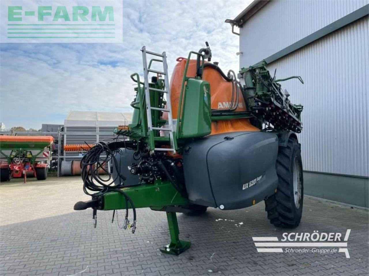 Amazone ux 5201 super - Pulverizador de arrastar: foto 5 Amazone ux 5201 super - Pulverizador de arrastar: foto 5