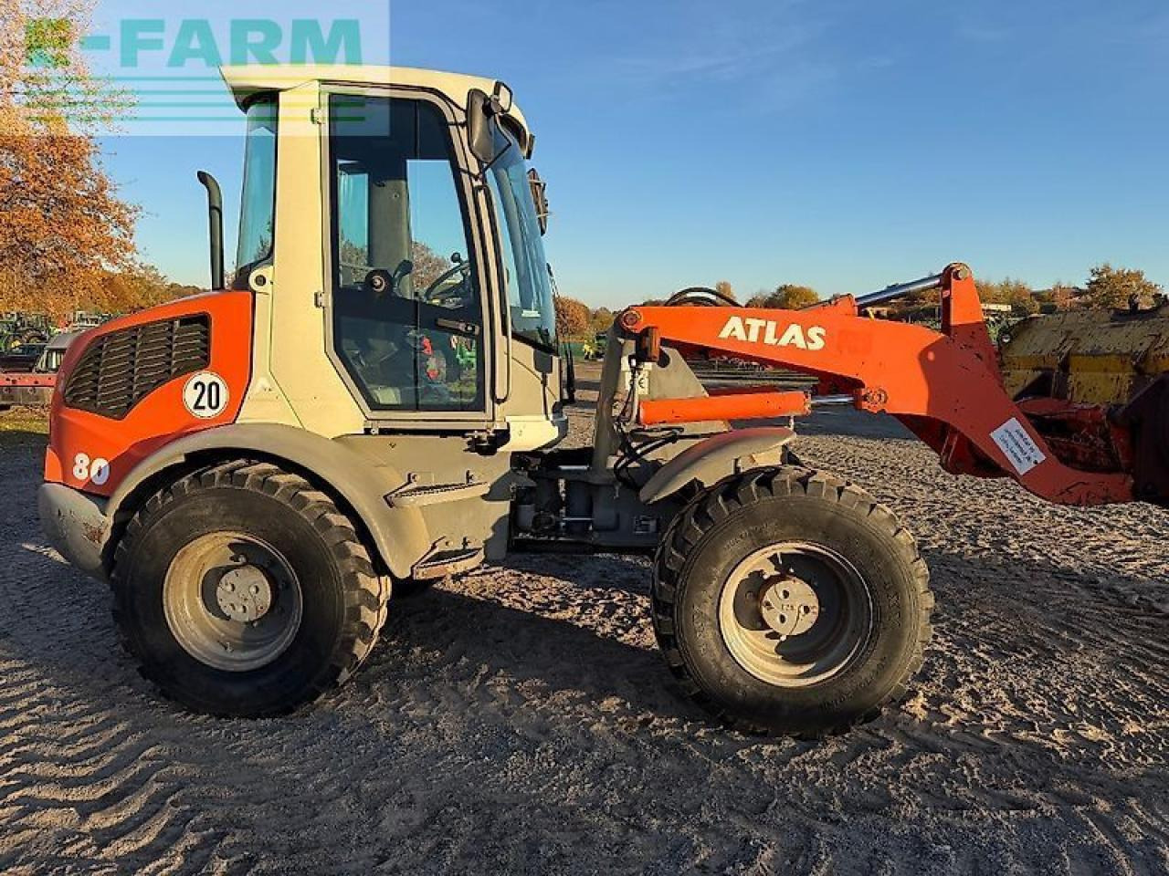 Atlas ar80 - Mini escavadeira: foto 3 Atlas ar80 - Mini escavadeira: foto 3