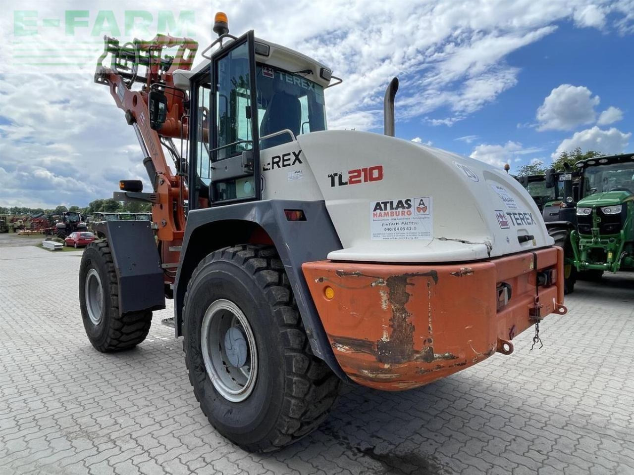 Mini escavadeira Atlas terex tl210: foto 6