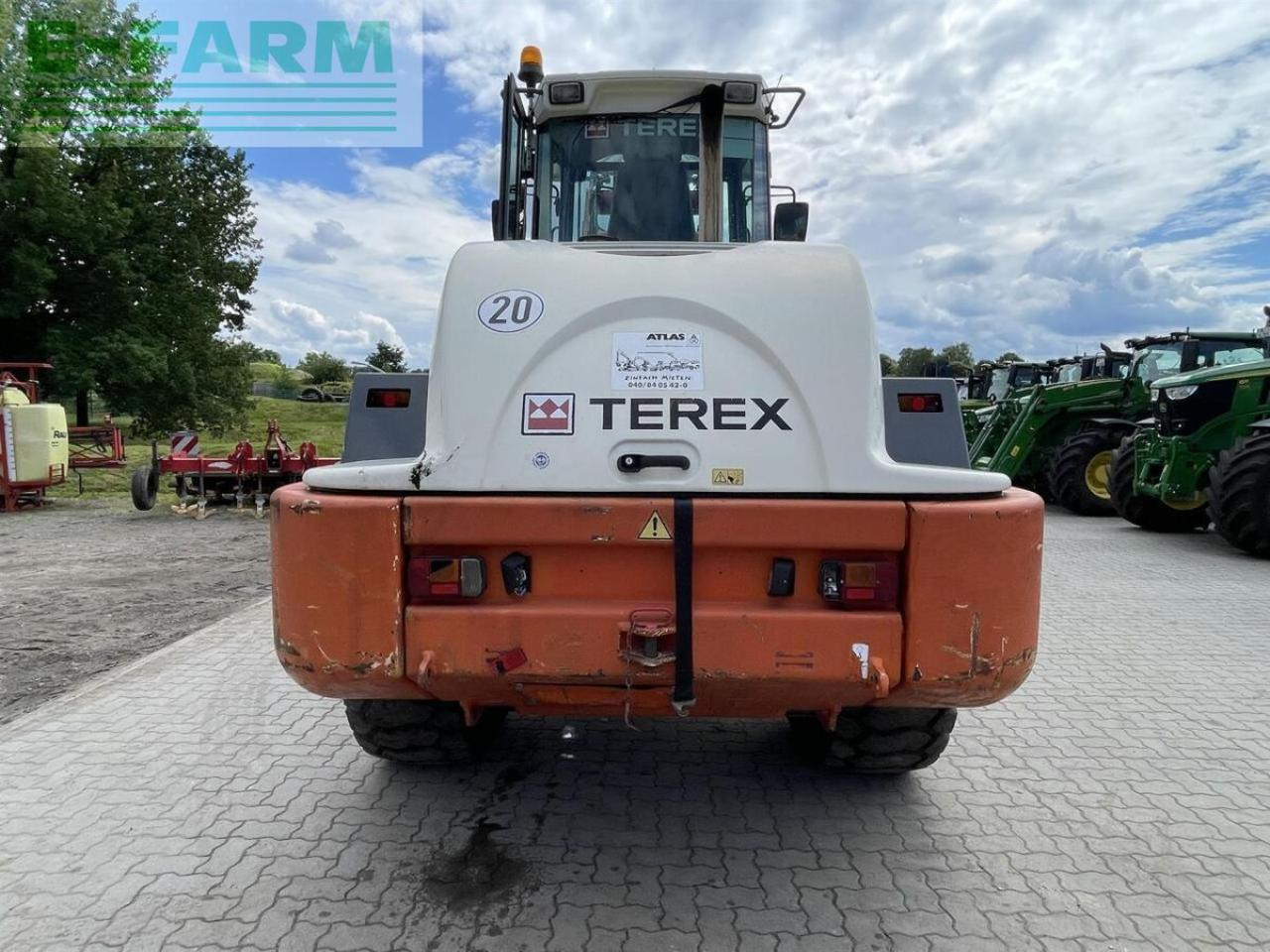 Mini escavadeira Atlas terex tl210: foto 7
