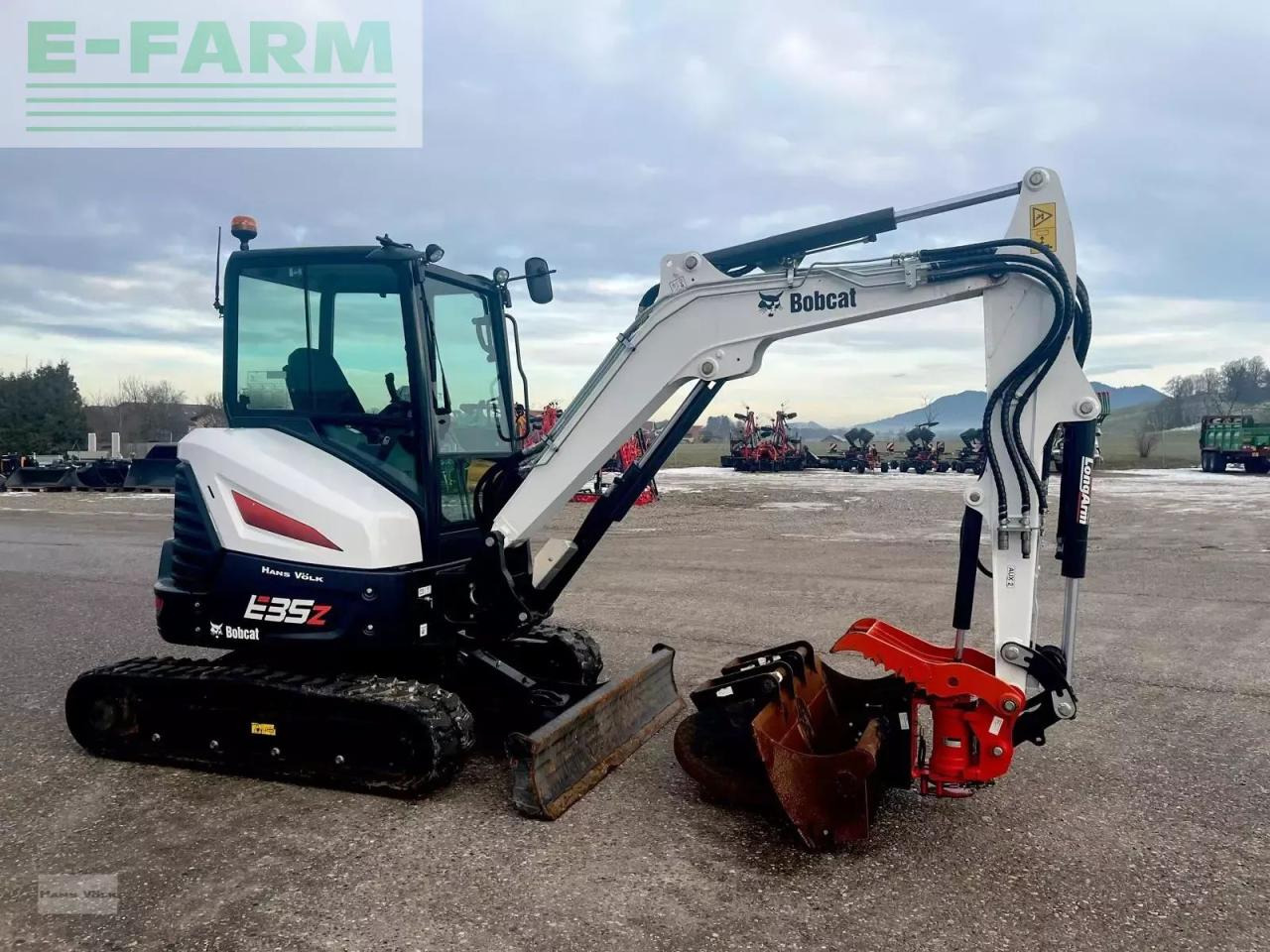 Bobcat e35z - Mini escavadeira: foto 1 Bobcat e35z - Mini escavadeira: foto 1