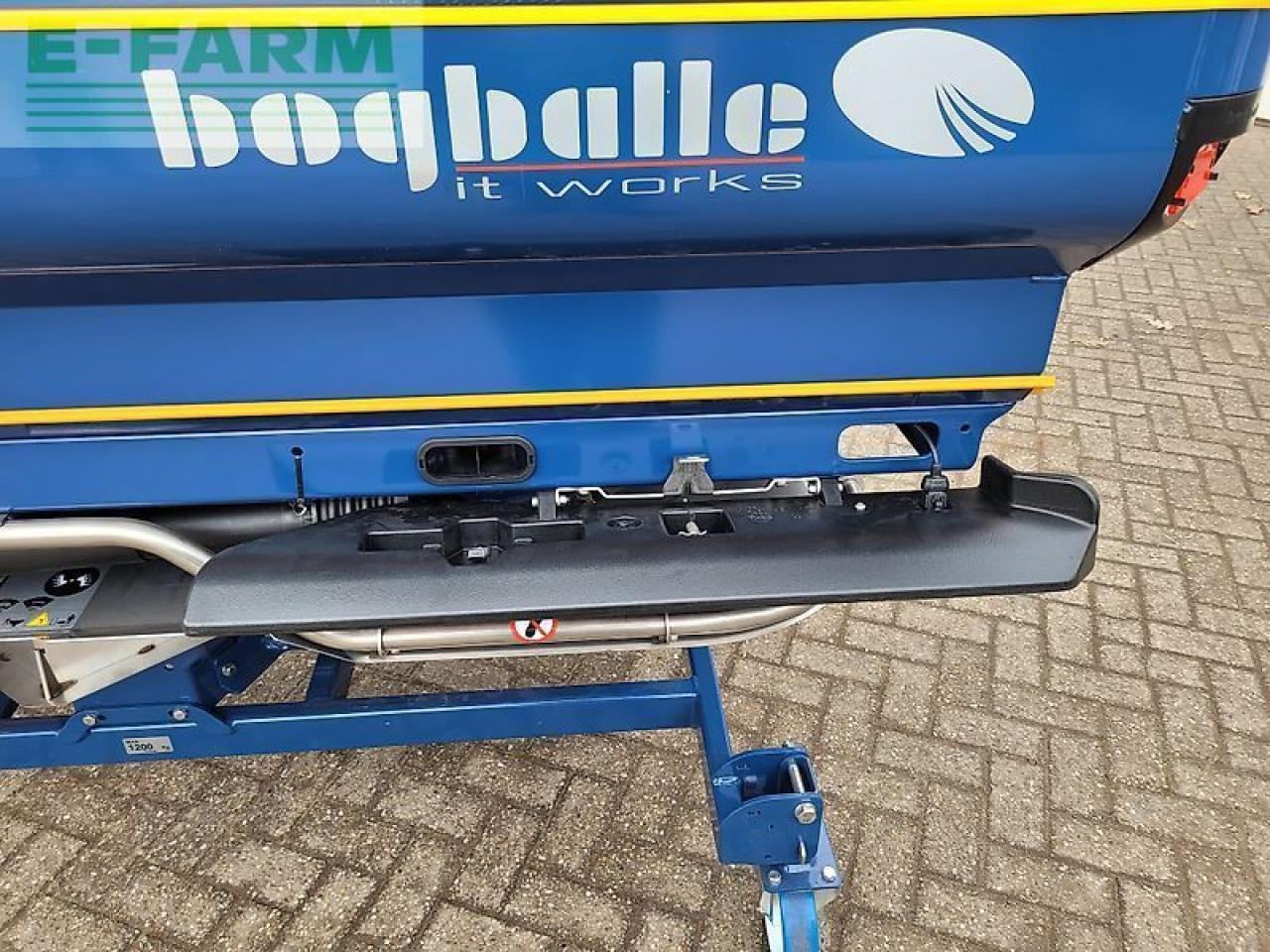 Distribuidor de fertilizantes Bogballe m35w: foto 15 Distribuidor de fertilizantes Bogballe m35w: foto 15