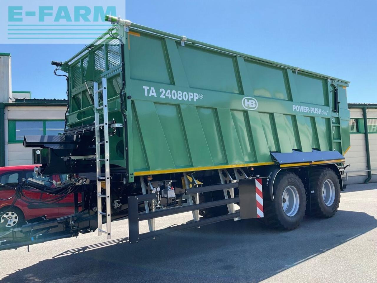 Brantner ta 24080 power-push plus - Reboque basculante agrícola: foto 2 Brantner ta 24080 power-push plus - Reboque basculante agrícola: foto 2