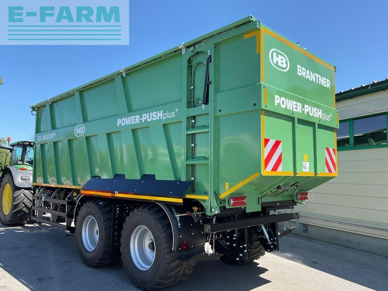 Brantner ta 24080 power-push plus - Reboque basculante agrícola: foto 4 Brantner ta 24080 power-push plus - Reboque basculante agrícola: foto 4