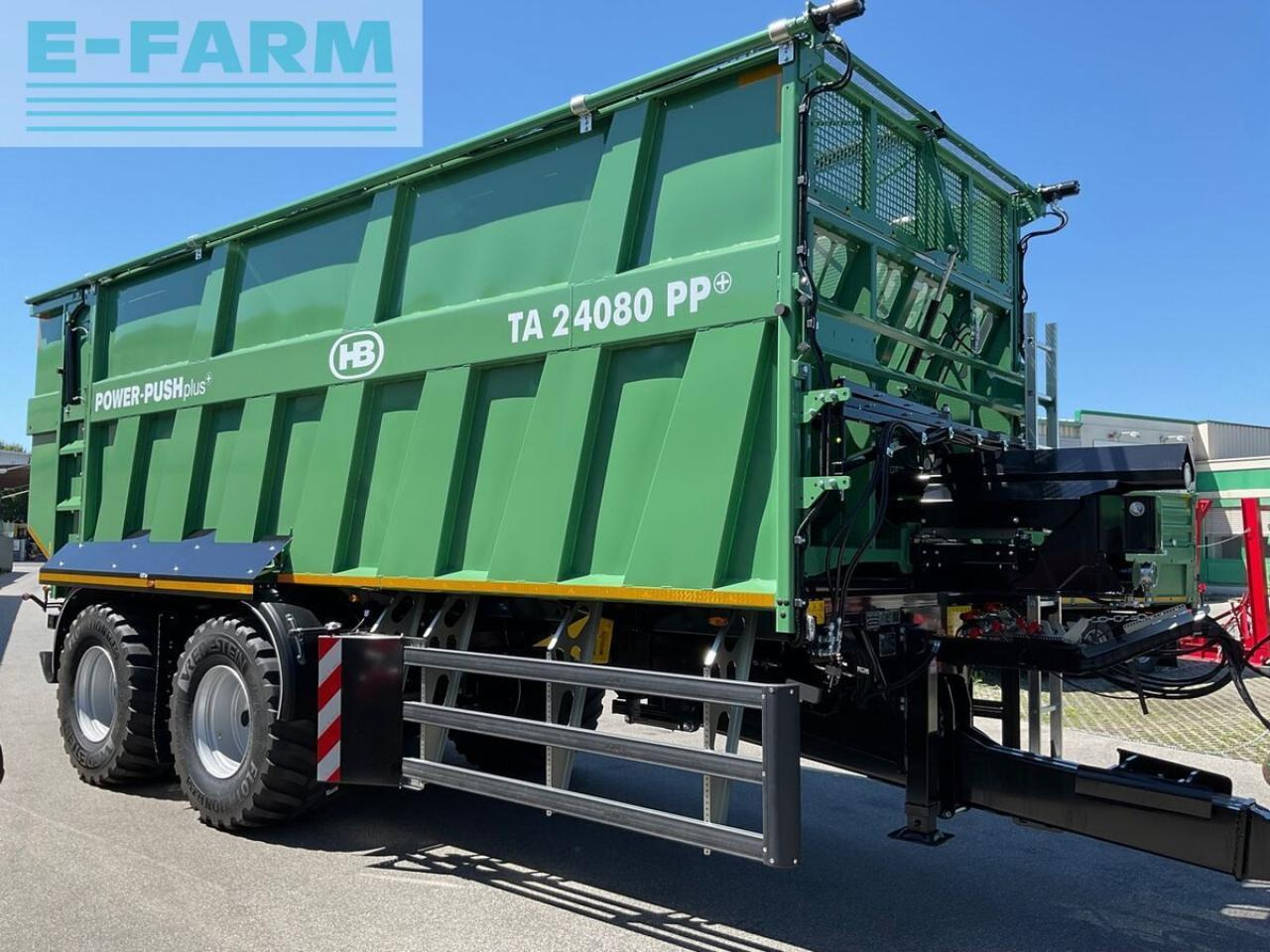 Brantner ta 24080 power-push plus - Reboque basculante agrícola: foto 1 Brantner ta 24080 power-push plus - Reboque basculante agrícola: foto 1