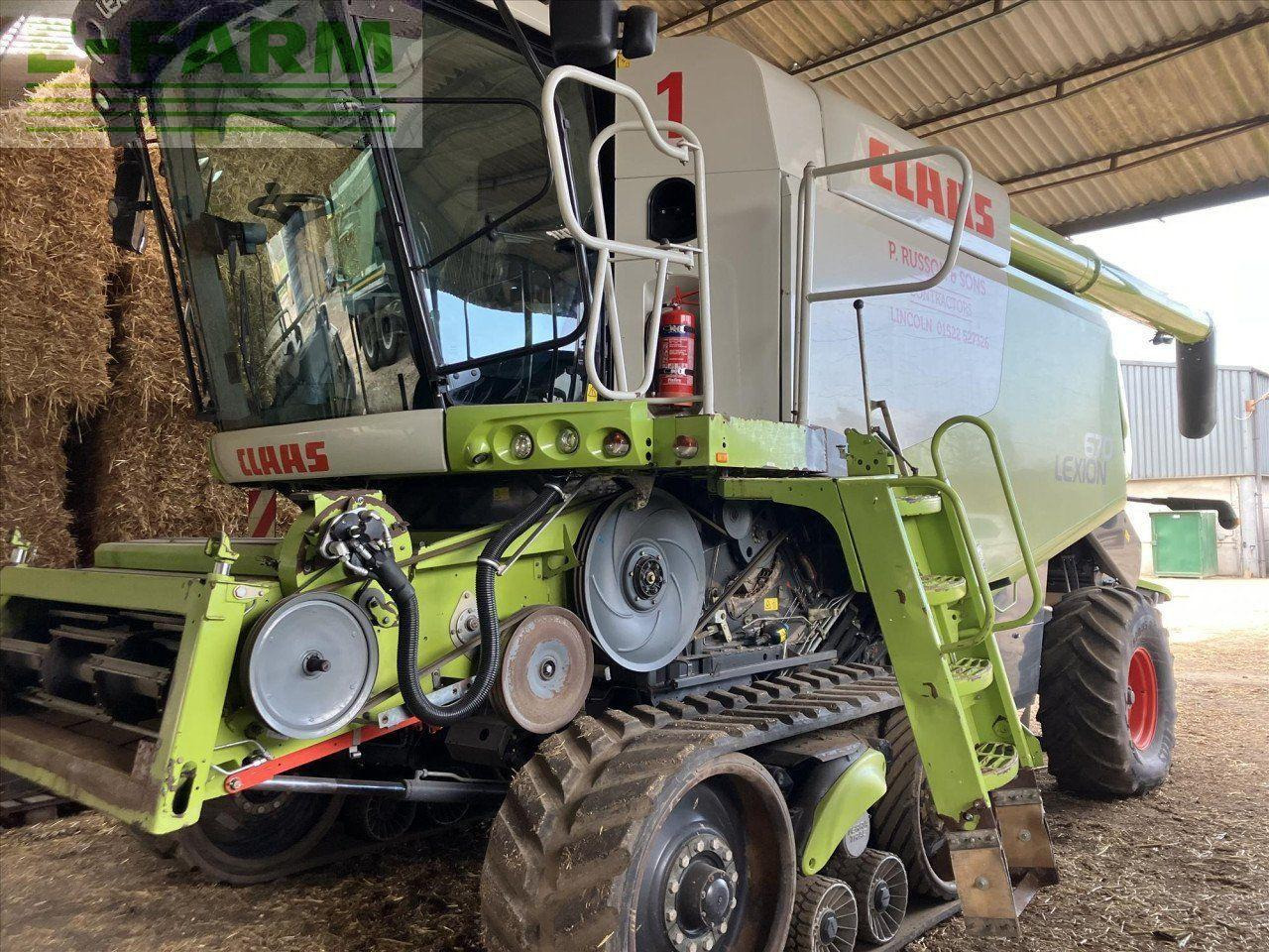 CLAAS LEXION 670 TT - Ceifeira debulhadora: foto 2 CLAAS LEXION 670 TT - Ceifeira debulhadora: foto 2