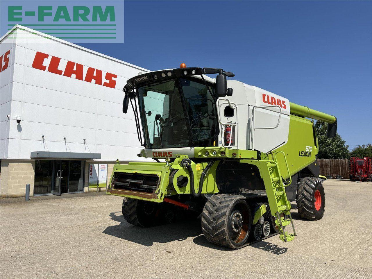 CLAAS LEXION 670 TT - Ceifeira debulhadora: foto 1 CLAAS LEXION 670 TT - Ceifeira debulhadora: foto 1