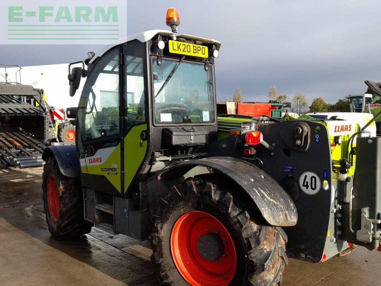 CLAAS SCORPION 741 - Empilhador telescópico: foto 2 CLAAS SCORPION 741 - Empilhador telescópico: foto 2