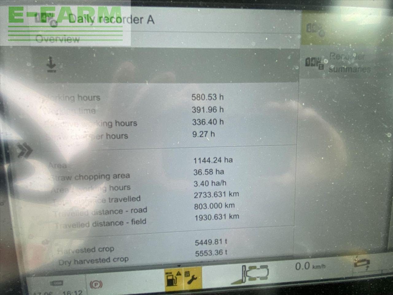 CLAAS TUCANO 580 - Ceifeira debulhadora: foto 5 CLAAS TUCANO 580 - Ceifeira debulhadora: foto 5