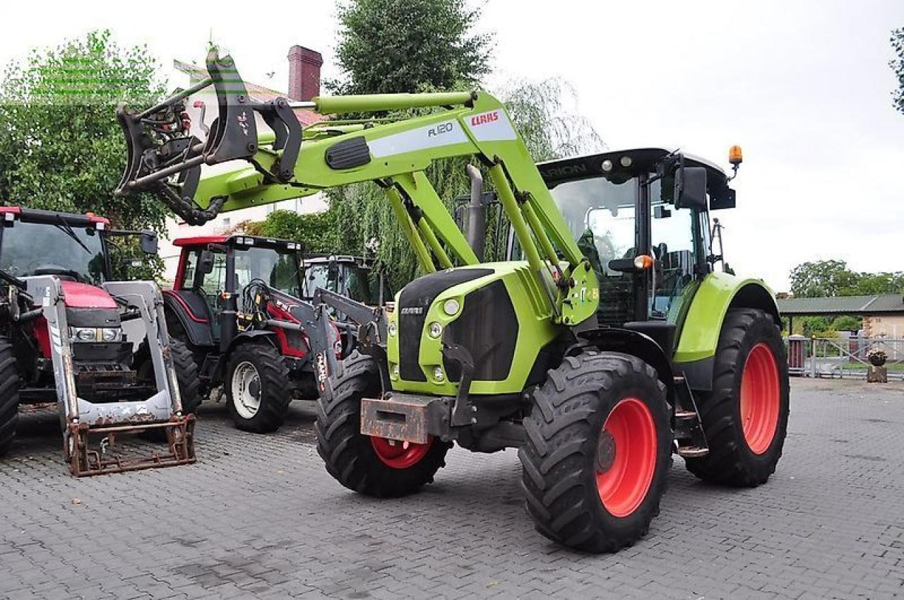 CLAAS arion 530 cis + claas fl120 CIS - Trator: foto 1 CLAAS arion 530 cis + claas fl120 CIS - Trator: foto 1