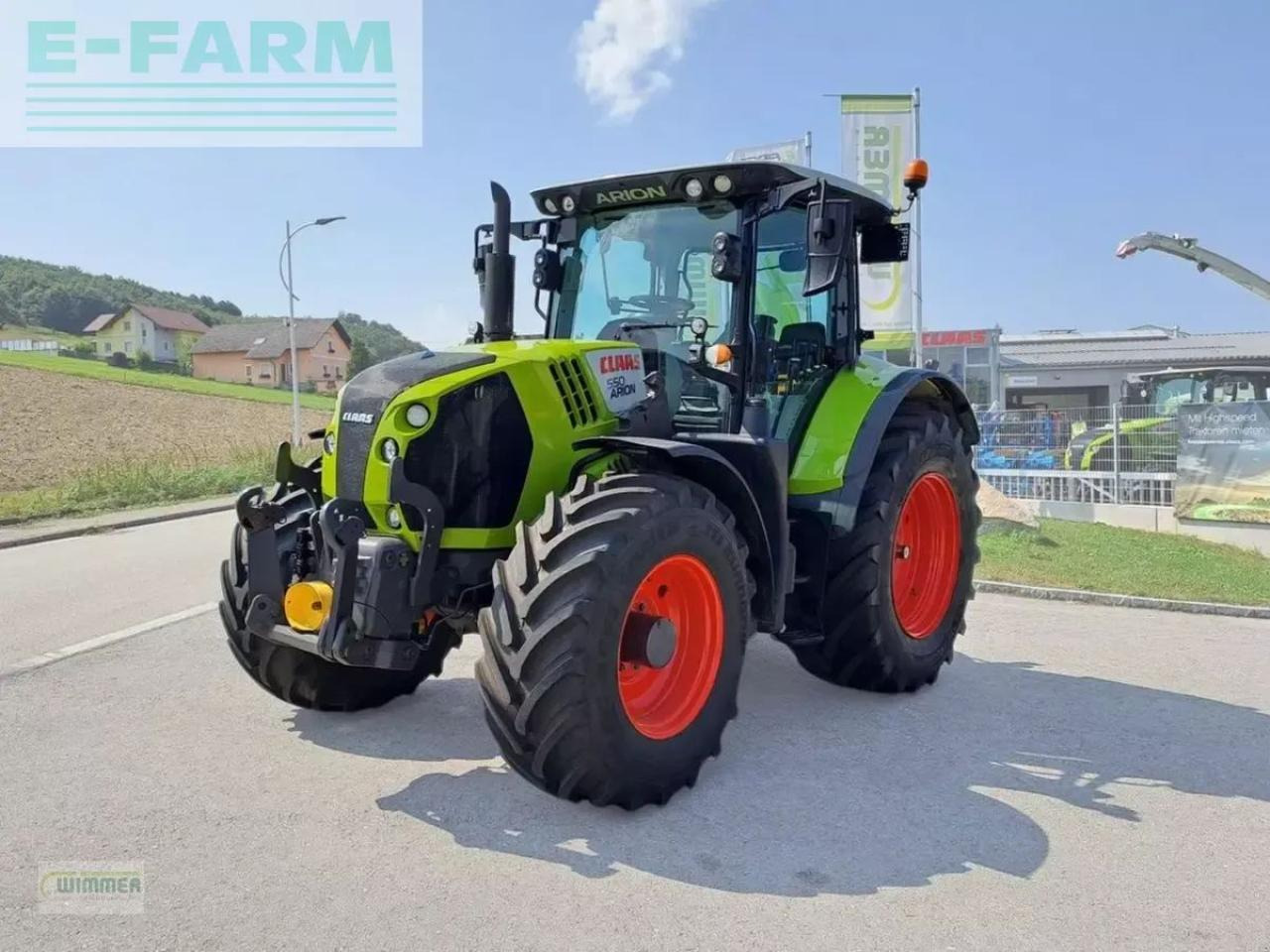 CLAAS arion 550 cmatic cis+ (gebrauchter arion 500) CMATIC CIS+ - Trator: foto 1 CLAAS arion 550 cmatic cis+ (gebrauchter arion 500) CMATIC CIS+ - Trator: foto 1