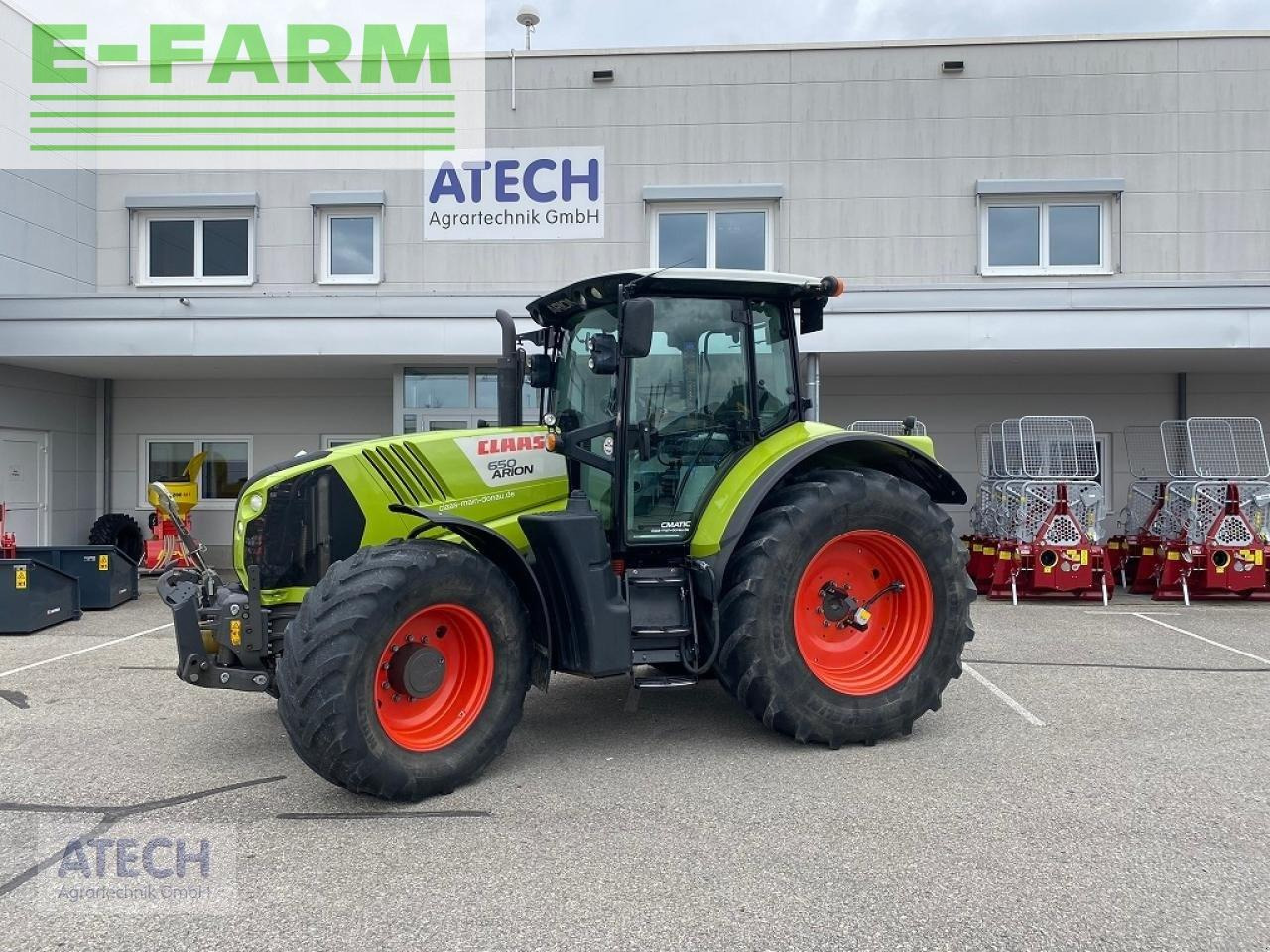 CLAAS arion 650 - Trator: foto 1 CLAAS arion 650 - Trator: foto 1