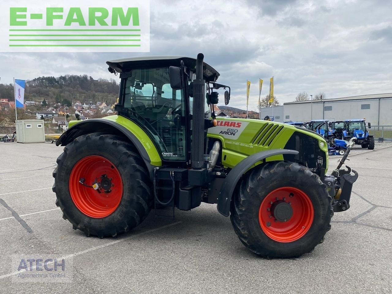 CLAAS arion 650 - Trator: foto 3 CLAAS arion 650 - Trator: foto 3