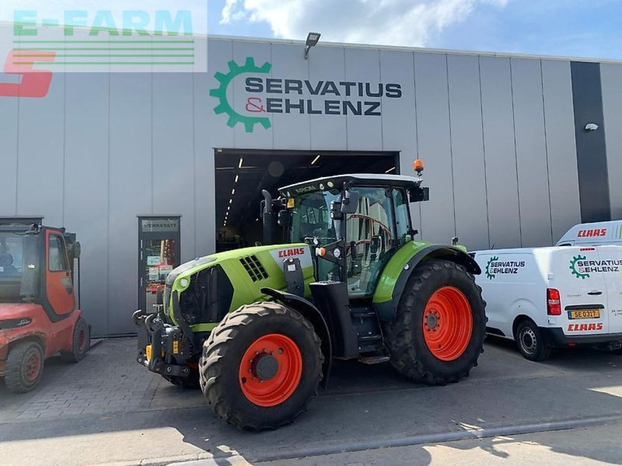 CLAAS arion 650 cebis hexa - Trator: foto 1 CLAAS arion 650 cebis hexa - Trator: foto 1