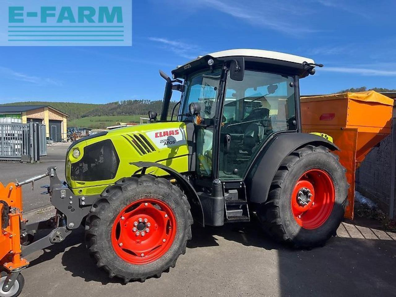 CLAAS atos 220 c - Trator: foto 2 CLAAS atos 220 c - Trator: foto 2