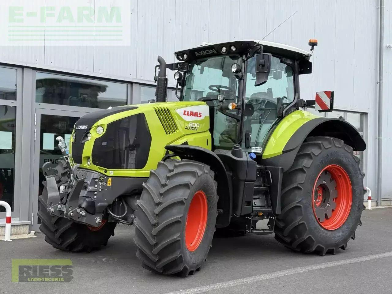 CLAAS axion 800 cis+ hexashift HEXASHIFT CIS+ - Trator: foto 1 CLAAS axion 800 cis+ hexashift HEXASHIFT CIS+ - Trator: foto 1