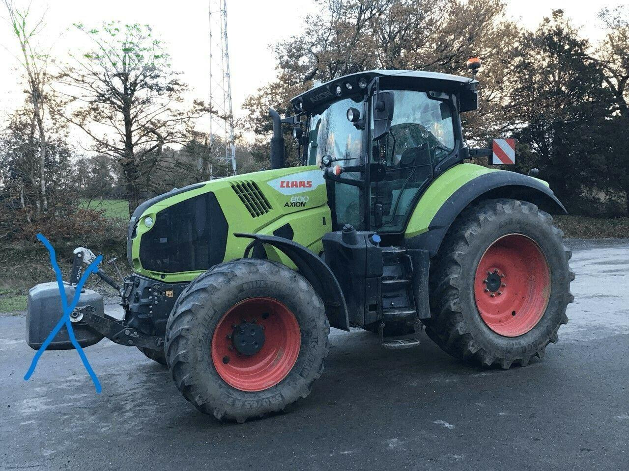 CLAAS axion 800 hexashift s5 - Trator: foto 1 CLAAS axion 800 hexashift s5 - Trator: foto 1
