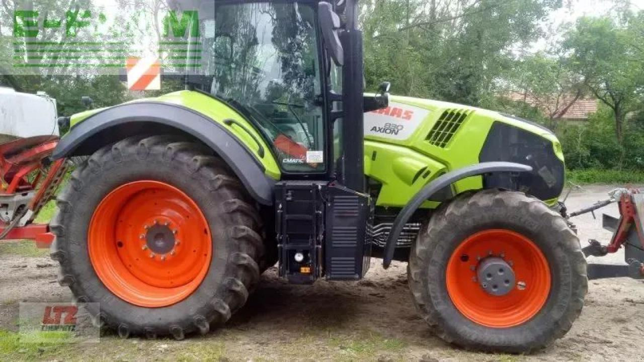 CLAAS axion 830 cmatic cebis CMATIC CEBIS - Trator: foto 1 CLAAS axion 830 cmatic cebis CMATIC CEBIS - Trator: foto 1