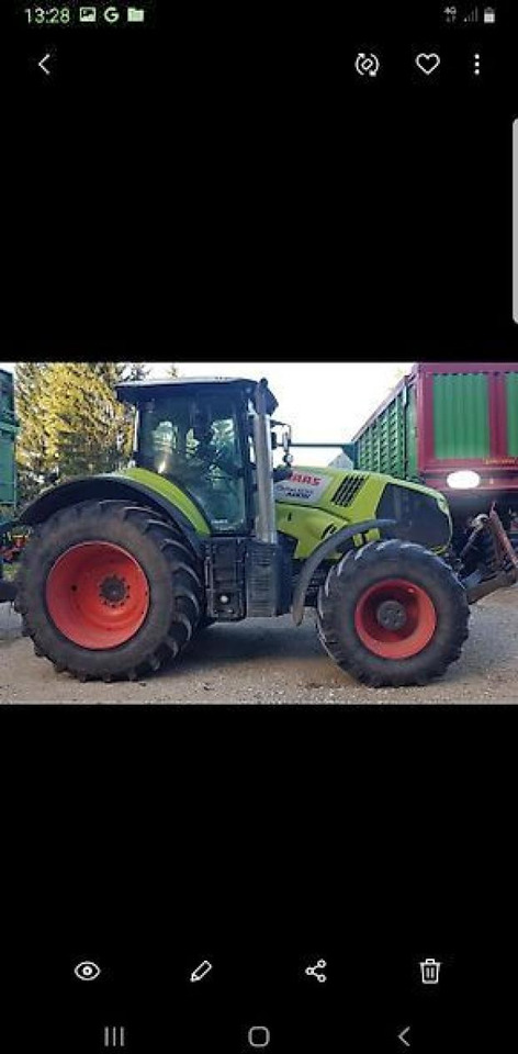 CLAAS axion 870 - Trator: foto 2 CLAAS axion 870 - Trator: foto 2