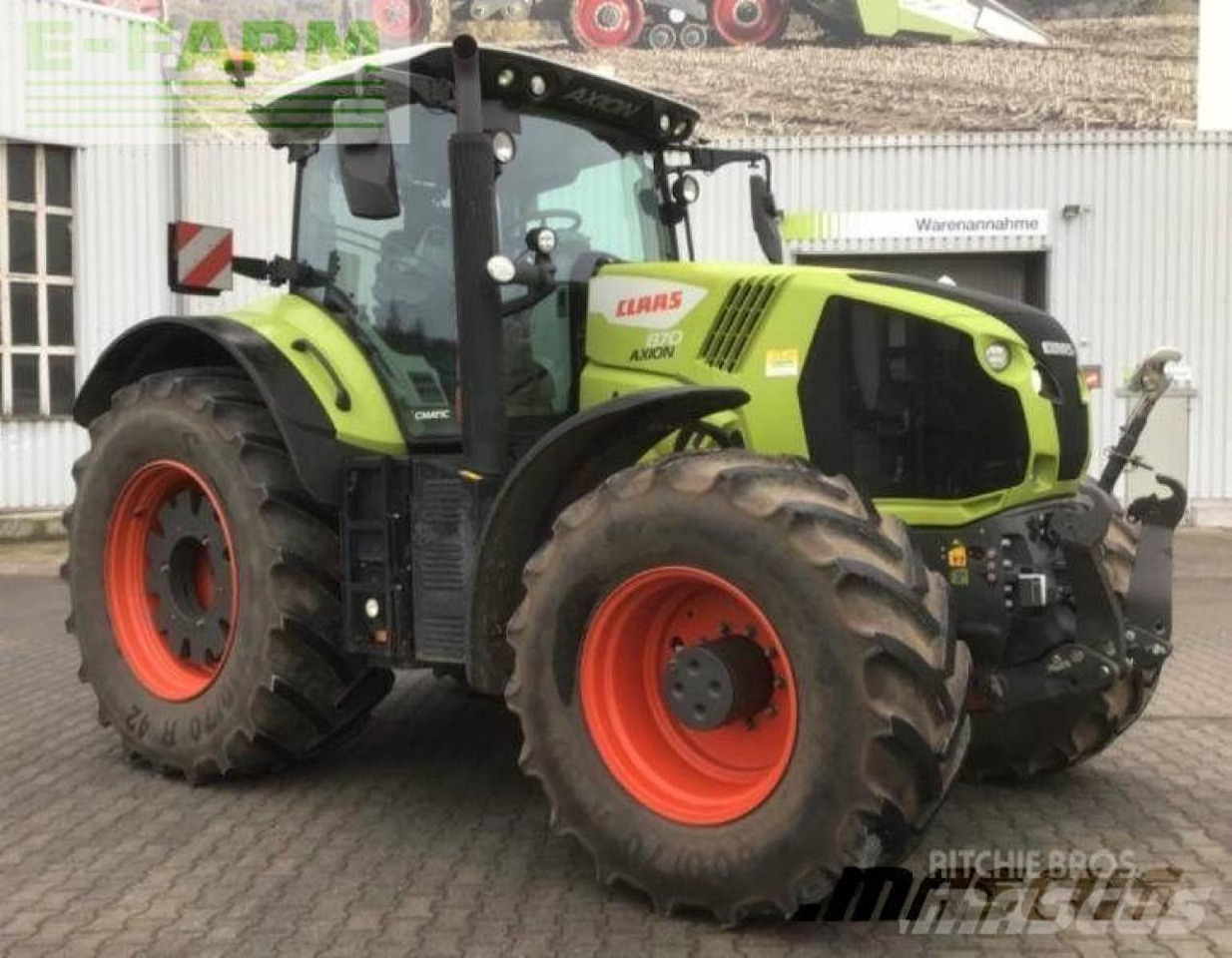 CLAAS axion 870 - Trator: foto 2 CLAAS axion 870 - Trator: foto 2